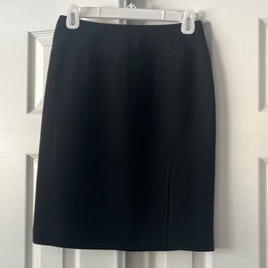 Classic black skirt size 2 petite